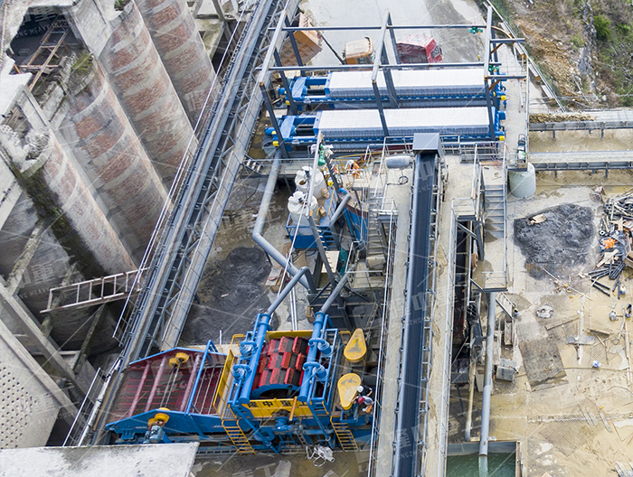 重慶時(shí)產(chǎn)200噸洗沙零排放項(xiàng)目現(xiàn)場